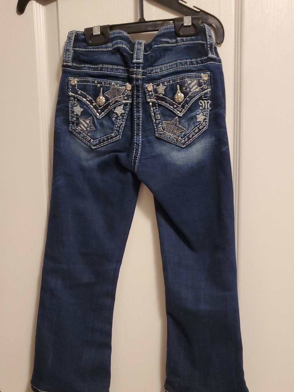 Miss Me Embellished Dark Blue Women's Jeans
